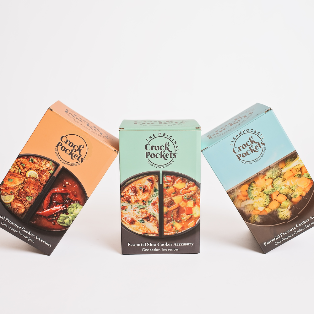 The Ultimate CrockPockets Package (Slow Cooker + Pressure Cooker + Steam Pockets!)