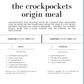 Cooking with CrockPockets One Cookbook, Twice the Recipes