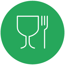 Knife and fork icon